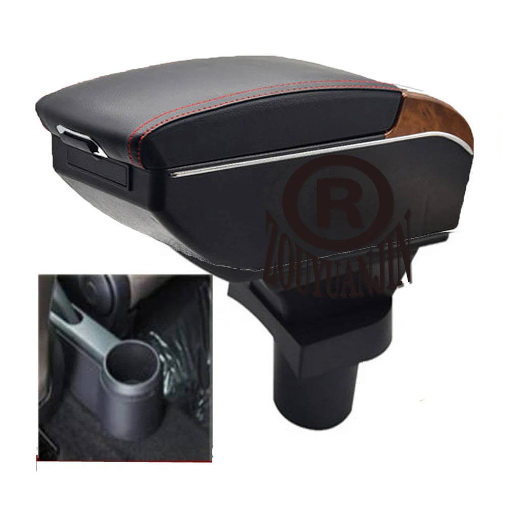 Per Volkswagen Vw Up Bracciolo Box Parti Interne Car Center Console Arm Storage Gomito Rest Con Usb