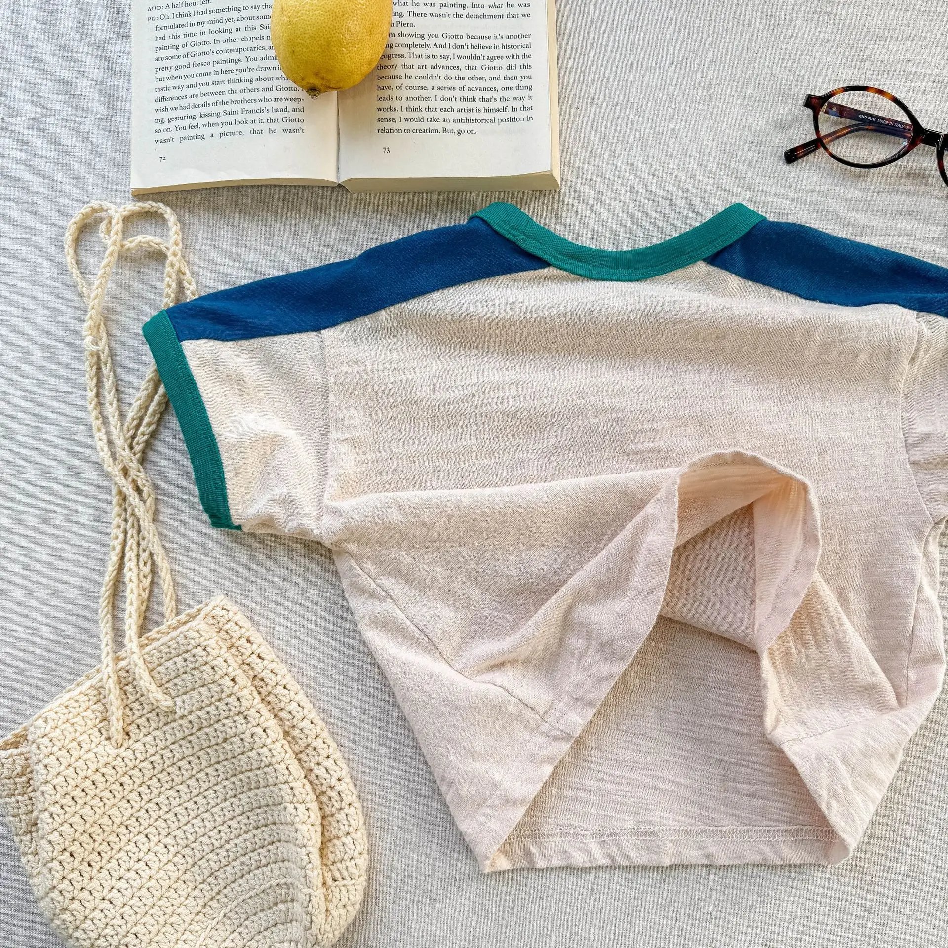 Kids Summer Patchwork T Shirt