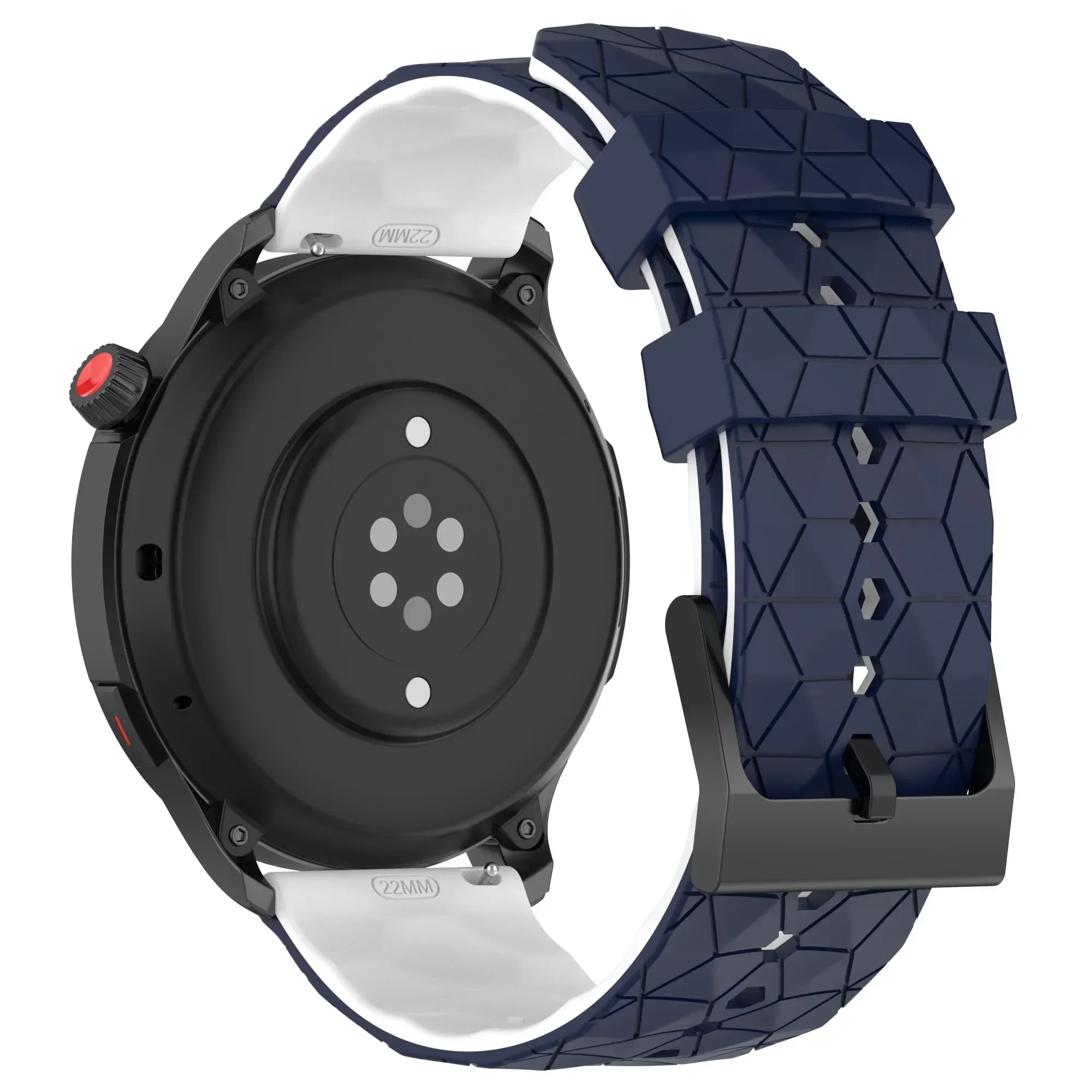 Silicone Sport Strap for CMF Watch Pro Series - 22mm Wristband Accessory