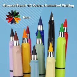 1Pc Eternal Pencils No Ink Infinity Pencil For Kids Art Sketch Color Drawing Pen Tools Children Gift School Supplies Stationery