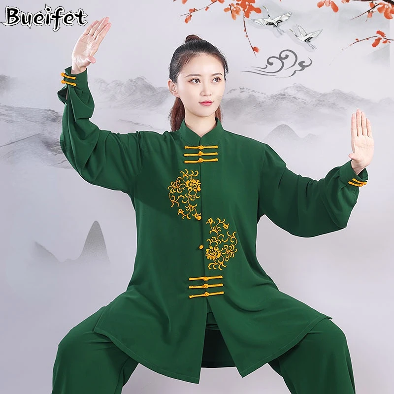 Adult Tai Chi Uniforms Wushu Kung Fu Suit Traditional Chinese Clothing Men Women Martial Arts Wing Chun Suit Taijiquan Practice traditional chinese hard pen copybook running regular script calligraphy copybook chinese character caligrafia copybook practice