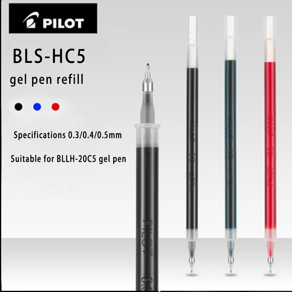 

6 шт., запасные чернила для гелевой ручки, 0,4/0,3 мм