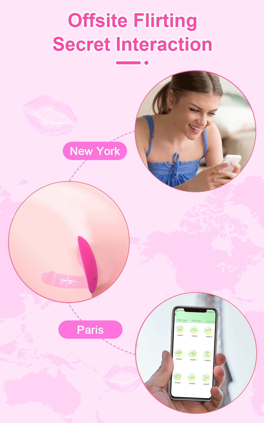 Bluetooth APP Vibrator for Women Dildo Wireless Control Vibrating Egg Clitoris Stimulator Female Sex Toys for Adults Couple 18