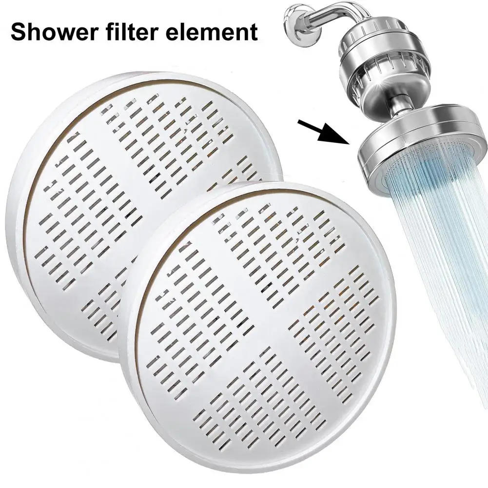Shower Head Filter Convenient Even Hole Water Purification Bathroom Shower Head Filter Cartridge Bathing Accessories