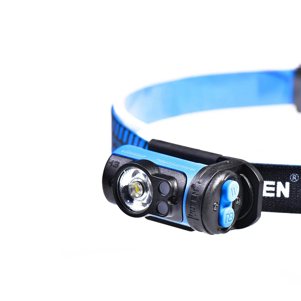 WUBEN H3 headlamp LED Bike 7 Working Modes 120 lumens Mini Headlight waterproof 360  adjustable Light for running walking fishi