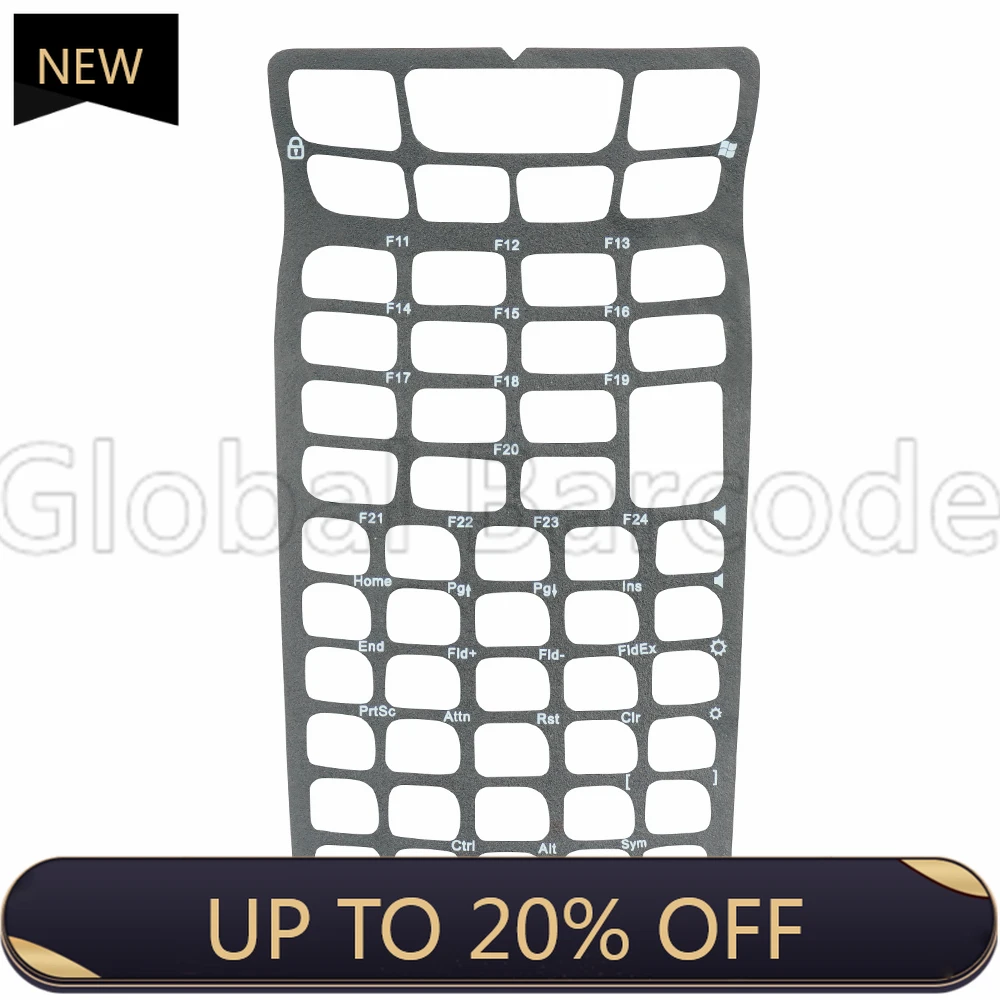 

5 шт. накладка клавиатуры (52-клавишный, буквенно-цифровой) Замена для Datalogic Falcon X3 + бесплатная доставка