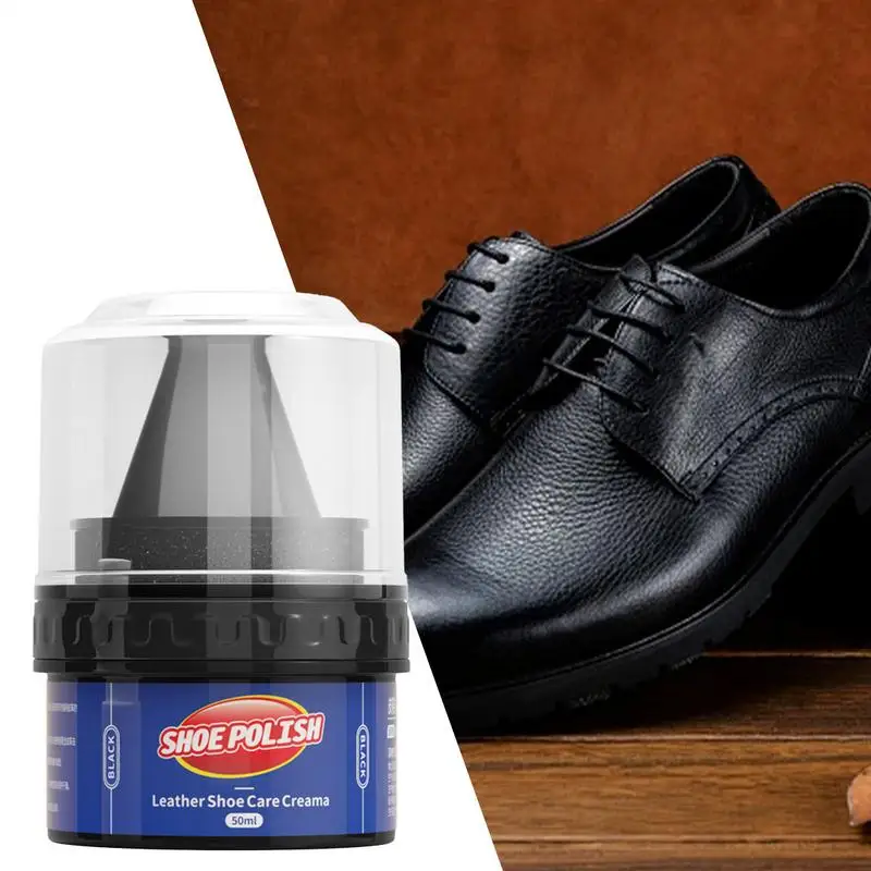 Leather cream leather care agent 50ml leather shoe care cream colorless shoe wax car and interior cleaner
