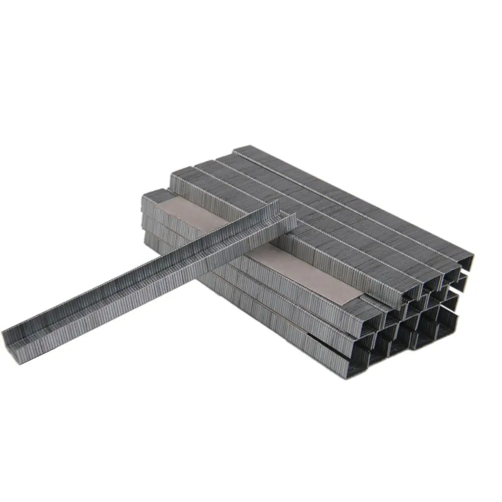 8mm U자형 스테이플 실버 메탈 스테이플러 태커 가구 수리 및 정원 작업용 스테이플