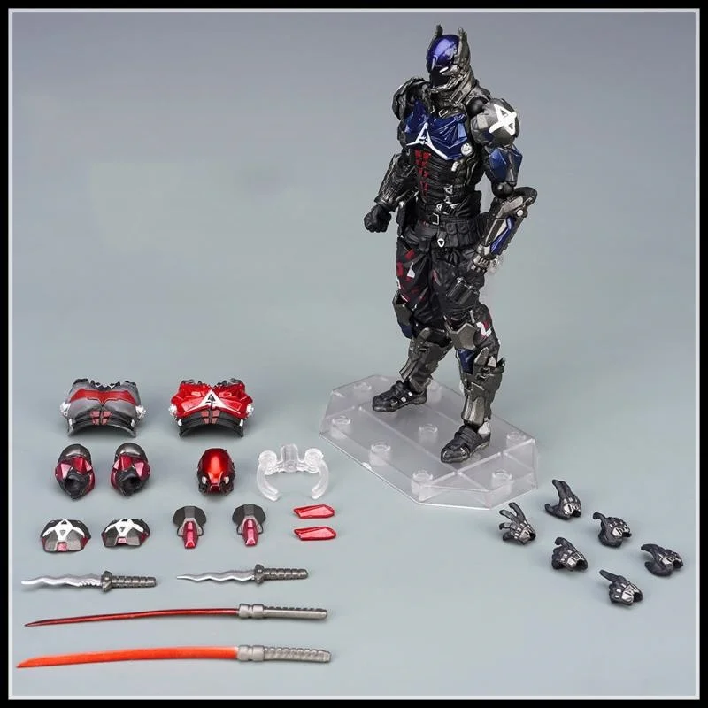 

New Arkham Knight Batman Mobile Doll Box Handmade Model Toy Decoration Children Toy Men Accessories Desktop Decoration Wholesale