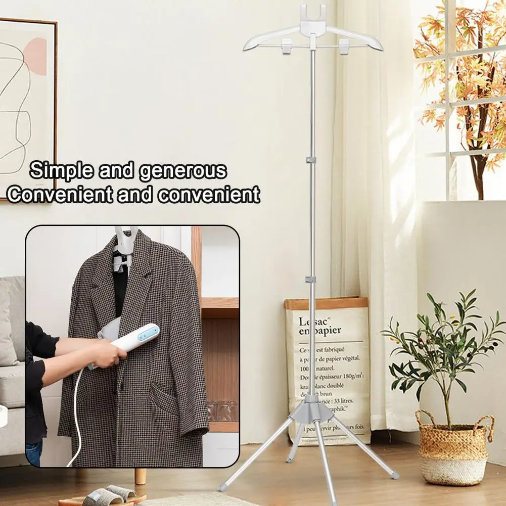 Handheld Steam Hanger Adjustable Standing Garment Steamer Rack Foldable Hanger for Clothes Ironing Handheld Clothing Steam garment steamer accessories