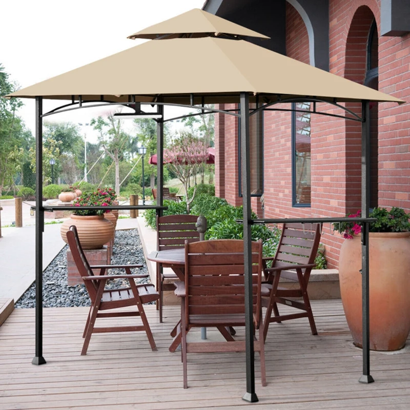 

8’ X 5’ Outdoor Patio Barbecue Grill Gazebo Waterproof Garden Tent