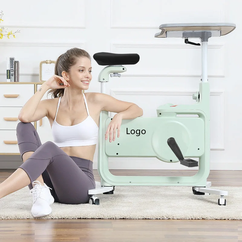 MIYAUP-Silent Aerobic DPS Office, Home Health Magnetic Control Exercise Bike