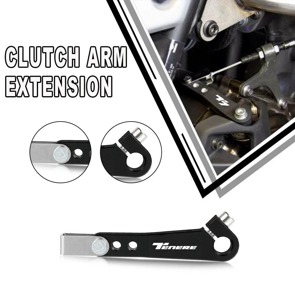 

2024 CNC Aluminum Motorcycle FOR YAMAHA TENERE 700 T7 2019 2020 2021 2022 2023 2024 One Finger Clutch Lever Clutch Arm Extension