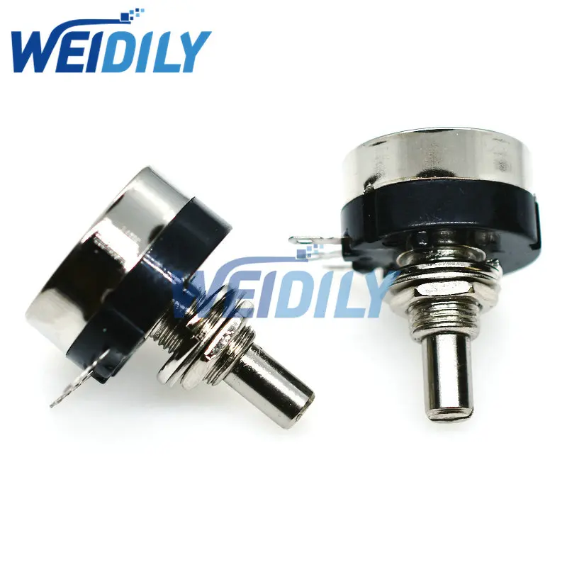 1PCS RV24YN20S B201 B501 B102 B202 B502 B103 B203 B503 B104 B204 B254 B504 B105 500 ohm 10K 20K 50K 100K 200K ohm Potentiometer multiturn potentiometer linear potentiometer rotary potentiometer potentiometer kit trimmer potentiometer