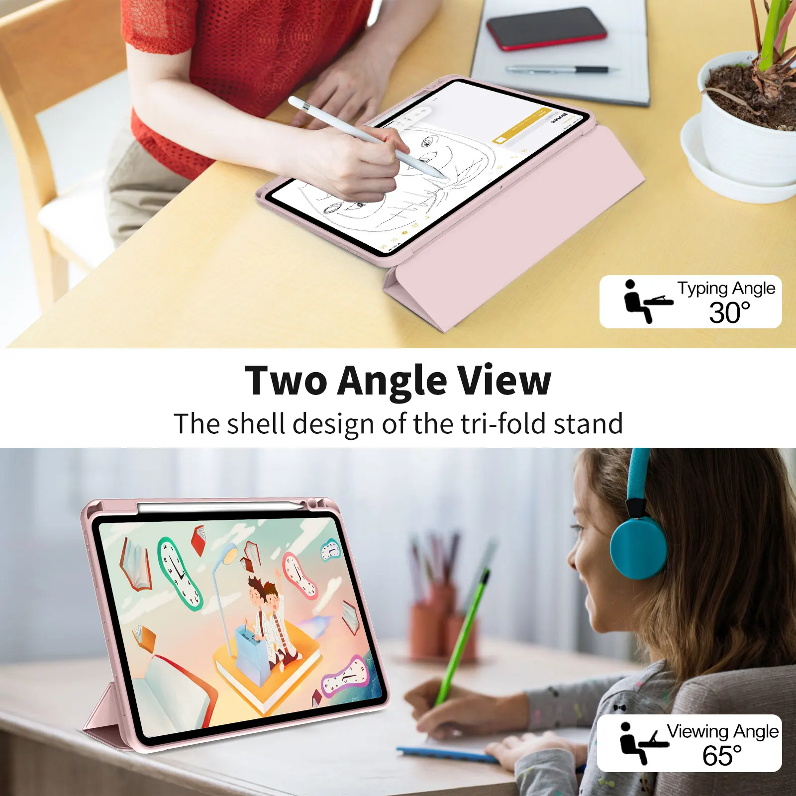 ZOYU for iPad Pro 11 inch 4/3/2th Generation with Pencil Holder