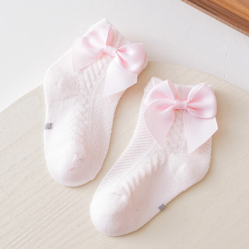 Cute Baby Boy Crew Socks Breathable Cotton Socks with Animal Prints for Newborns and Toddlers in Spring and Fall