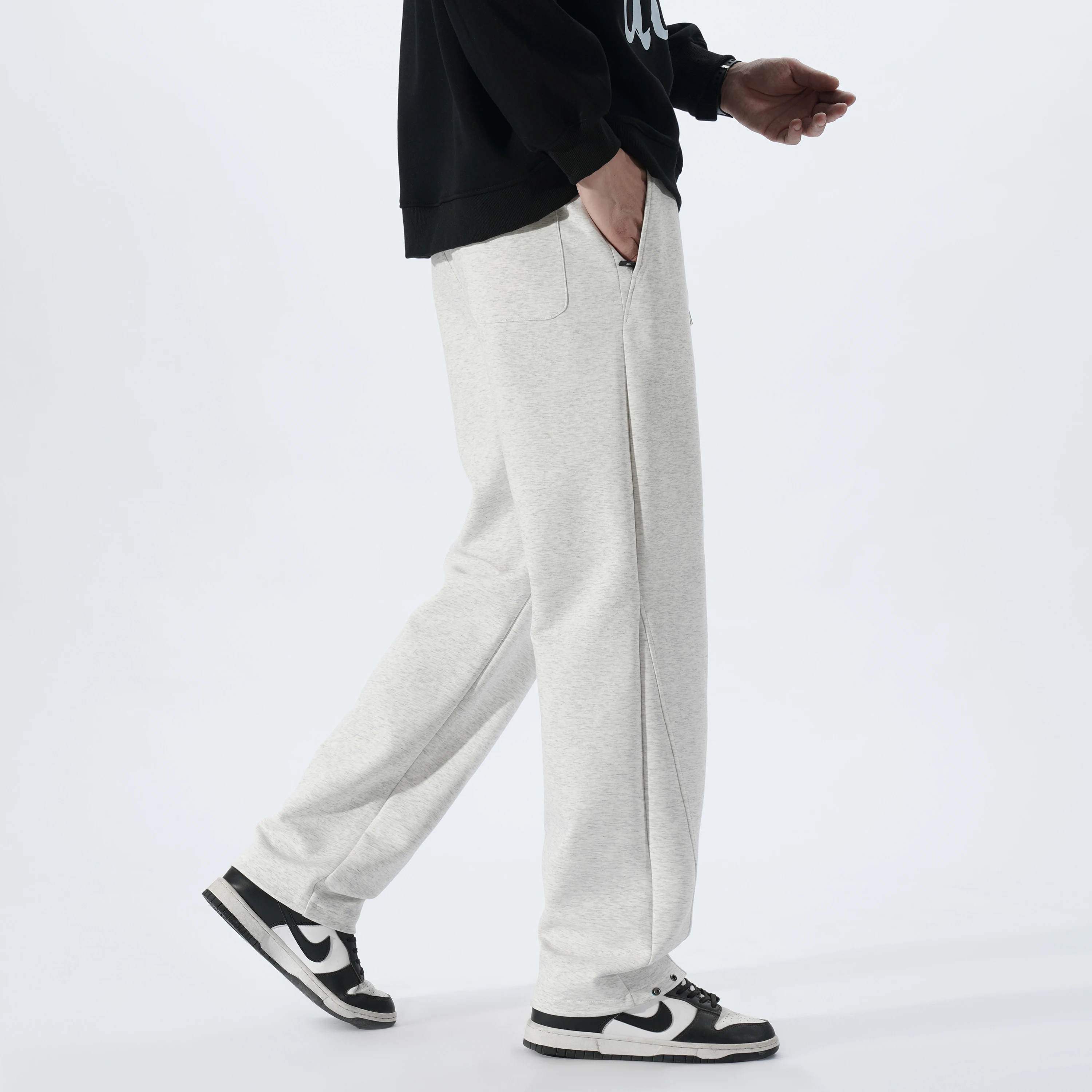 25 جديد الخريف الشتاء 190 طويل القامة الرجال اضافية طويلة 120 سنتيمتر طول السراويل مرونة الخصر تنوعا السراويل الرياضية عالية الجودة تنوعا