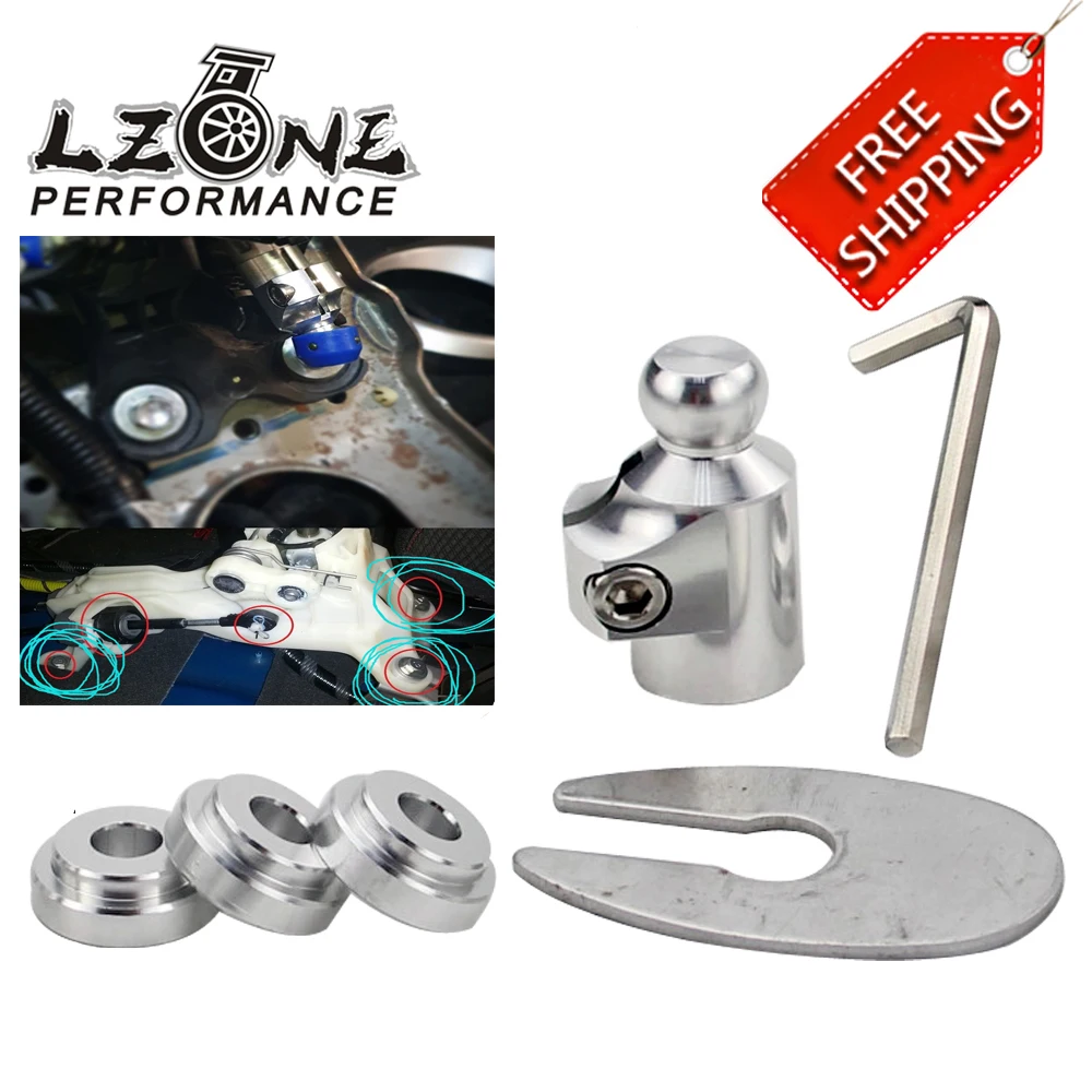 Spedizione Gratuita-Adattatore Cambio Rapido Per Honda Civic Type R 2006-2011 Fd2 Fn2 Short Shifter Turbo Con Scheda Pqy + Adesivo Ssa01