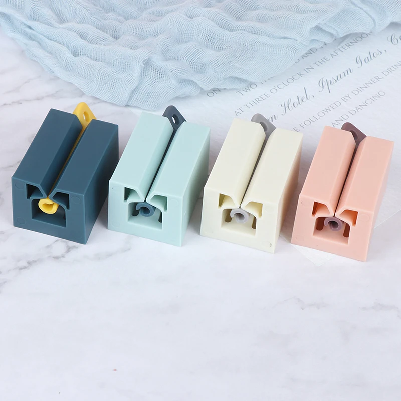 1Pc Bathroom Kitchen Squeeze Tube Squeezer Easy Plastic Press Toothpaste Dispenser 2