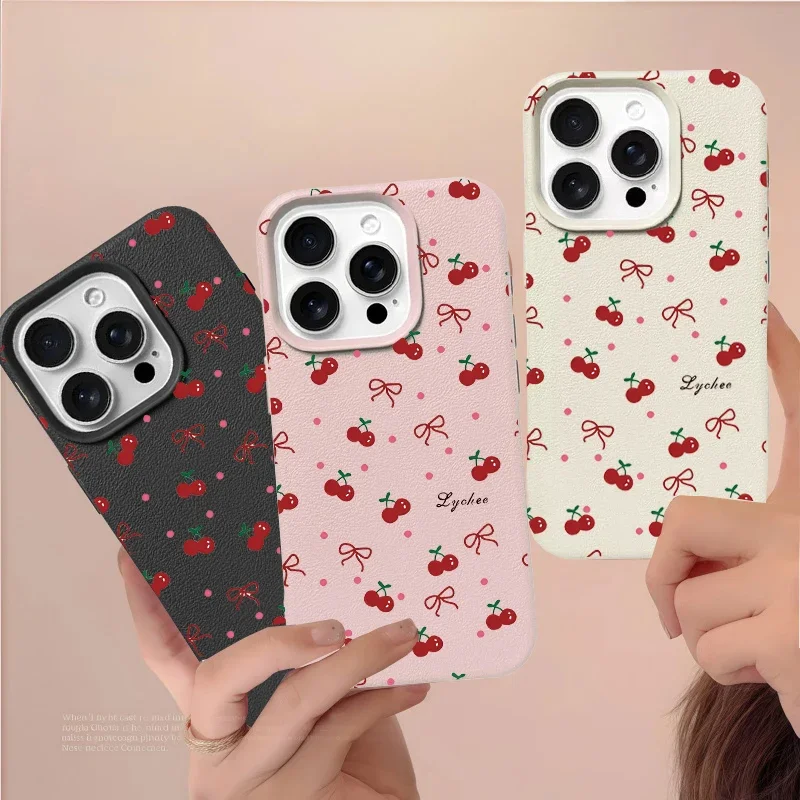 Cherry Bow Phone Case – Stylish and Durable Protective Cover