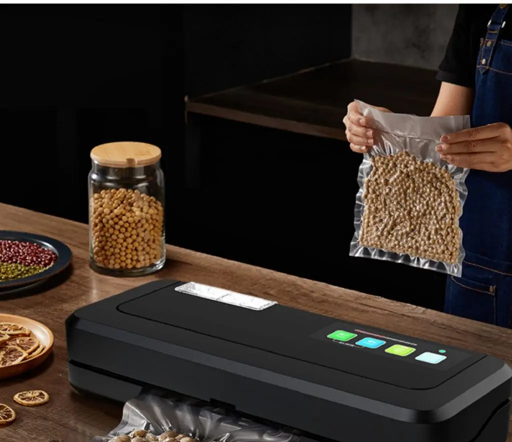

P290 Automatic Wet&Dry Food Home and Commercial Vacuum Sealer Packaging Machine Flat Bag Vacuum Sealer Packaging Machine 110v