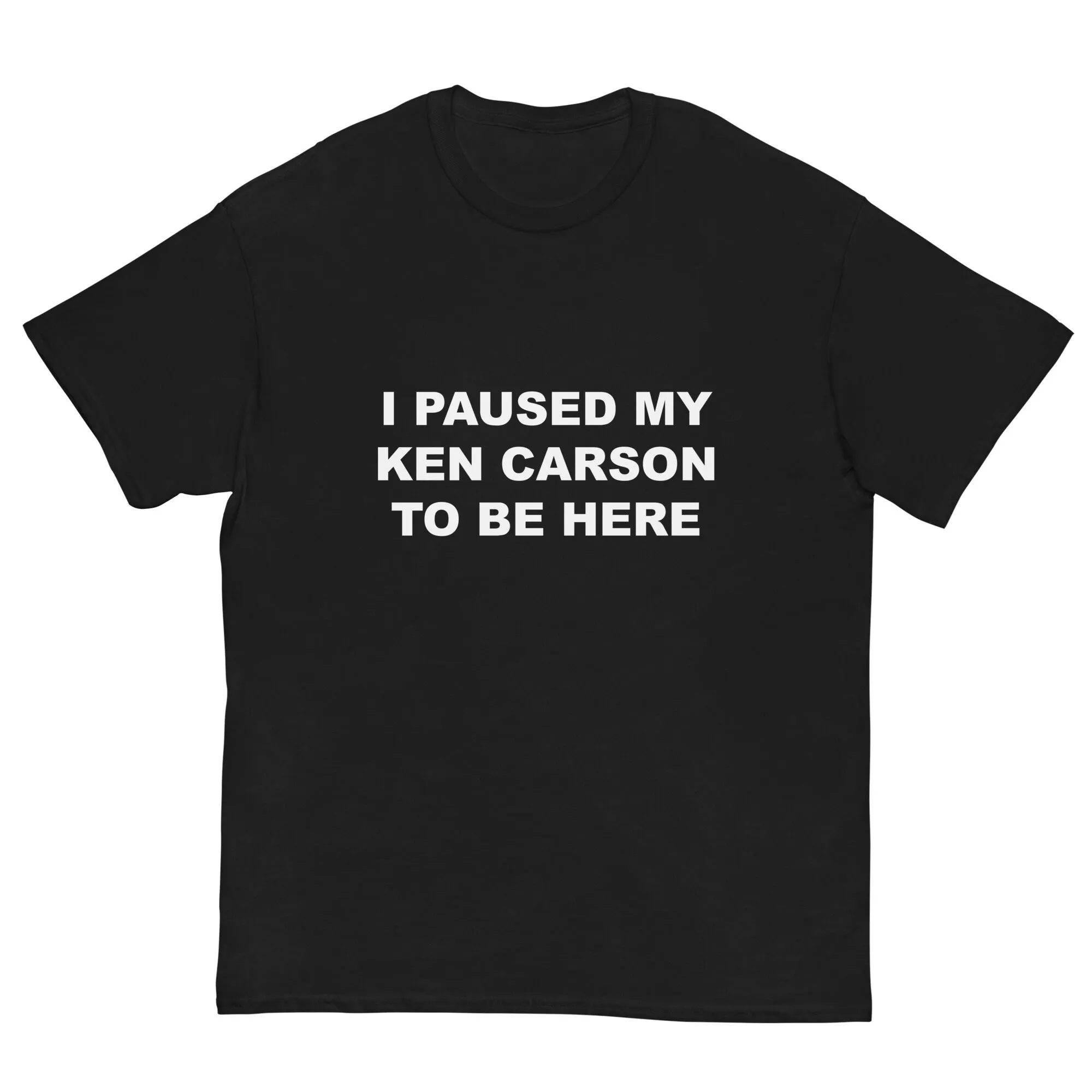 Maglietta Ken Brook I Paused My To Be Here Funny