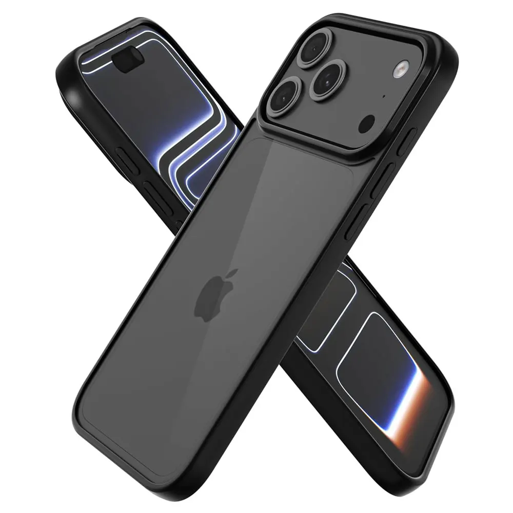 Vibrant Transparent Phone Case with Soft Bumper and TPU Back