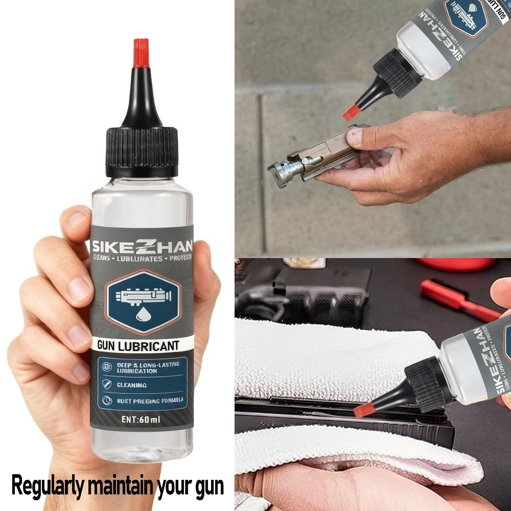 Premium Gun Care Lubricant - Advanced Metal Bonding & Cleaning Formula - Eco-Friendly Oil Preservative