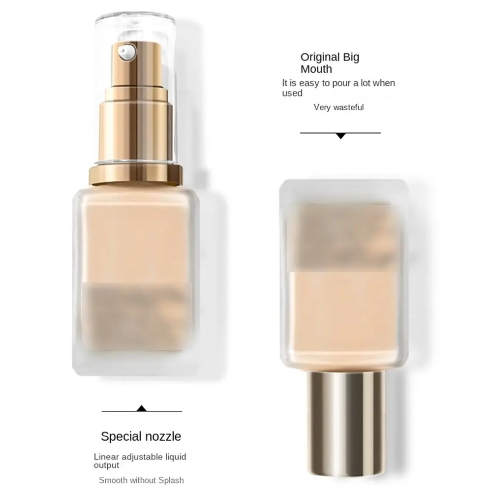 20mm Caliber Transparent Cap Essence Oil Lotion Pump Liquid Foundation Pump Makeup Pump Cosmetics Tools Press Pump Head