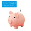 103A for Creative Plastic Cartoon Pig Unbreakable Kids Children Money Coin Saving Jar Storage Box Birthday Gifts To 4