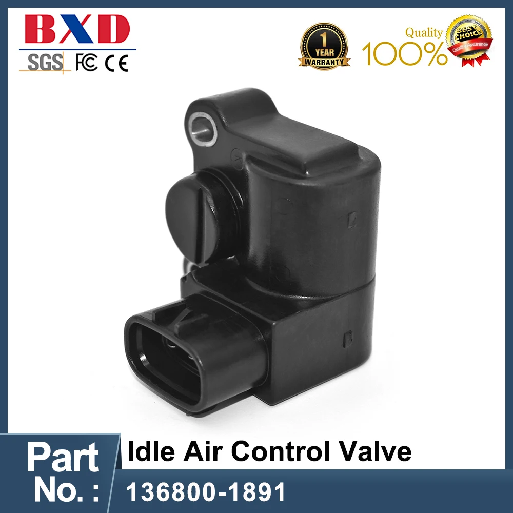 136800-1891 Valvola Di Controllo Dell'Aria Inattiva Per Honda Civic 1996-2000, Acura El 1997-2000 Muslimate 1368001891 Ricambi Auto