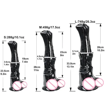 Giant Anal Dildo Horse Fake Penis Suction Cup Sex Toy For Lesbian Female Masturbator Animal Dildos Big Dick Buttplug Sexy Tools 2