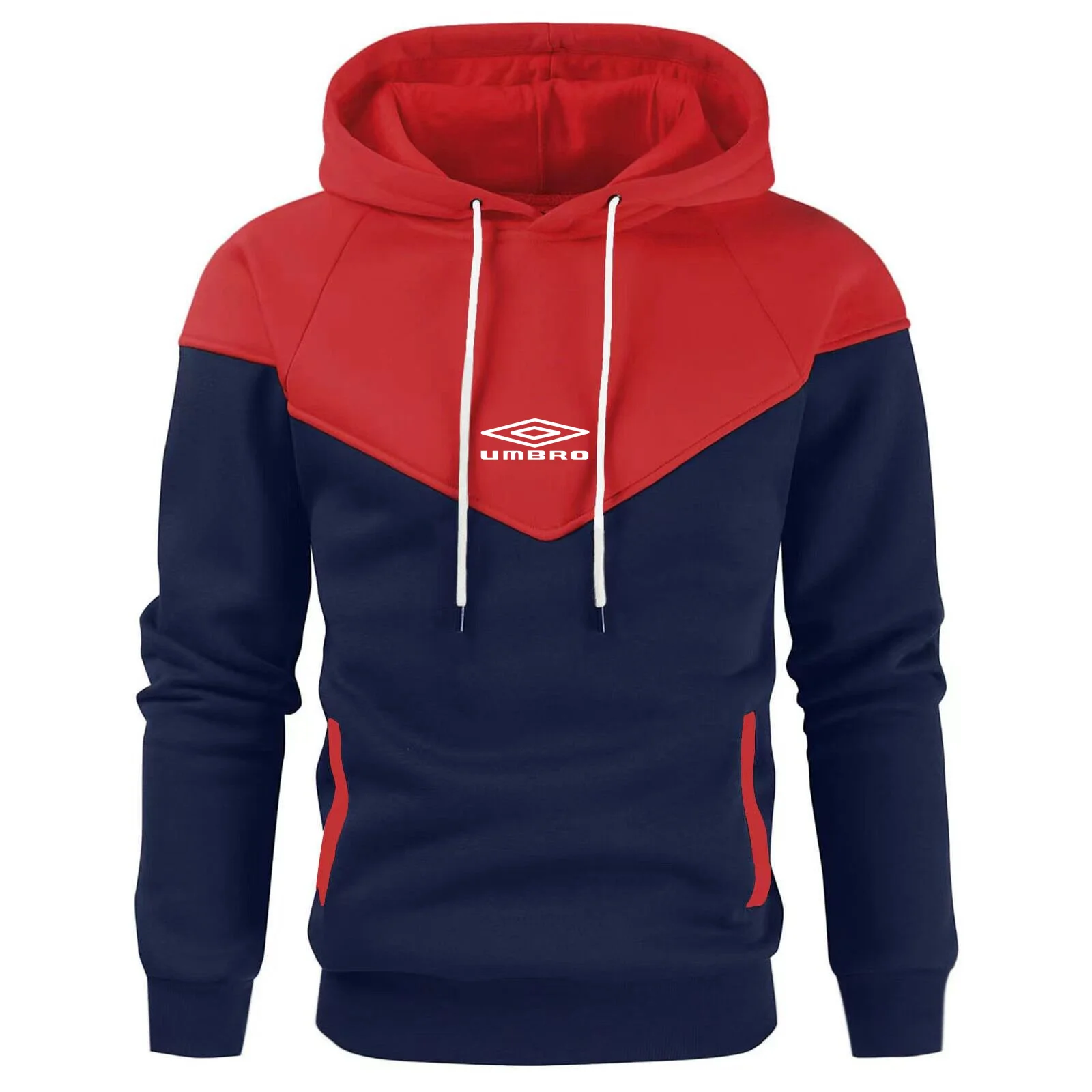 

2023 new men's and women's two-piece hooded hoodie autumn and winter casual jacket pullover fashion student fitness sportswear