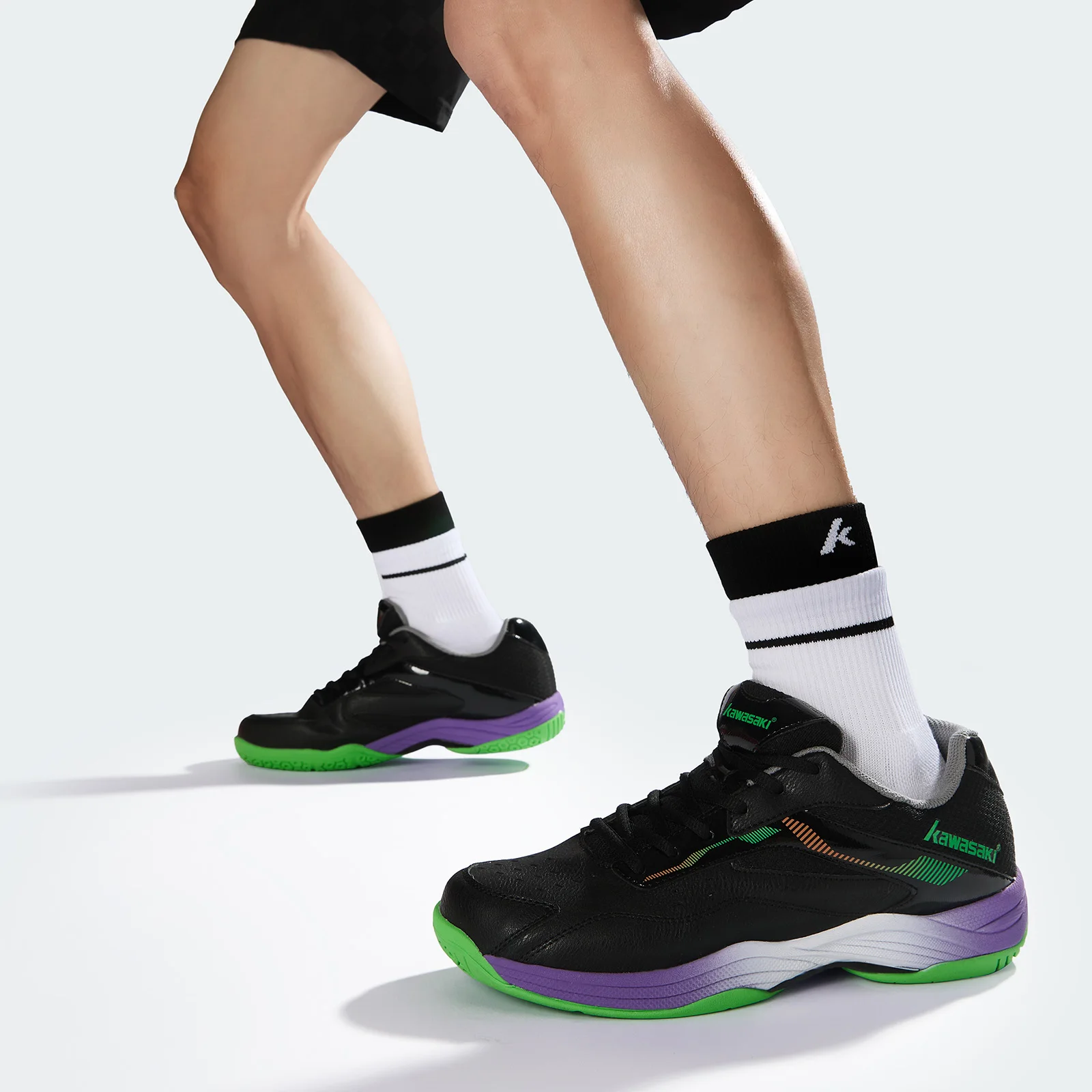 Kawasaki Shoe Men's Sneakers K1B50-C32023&C32011 Anti Twist