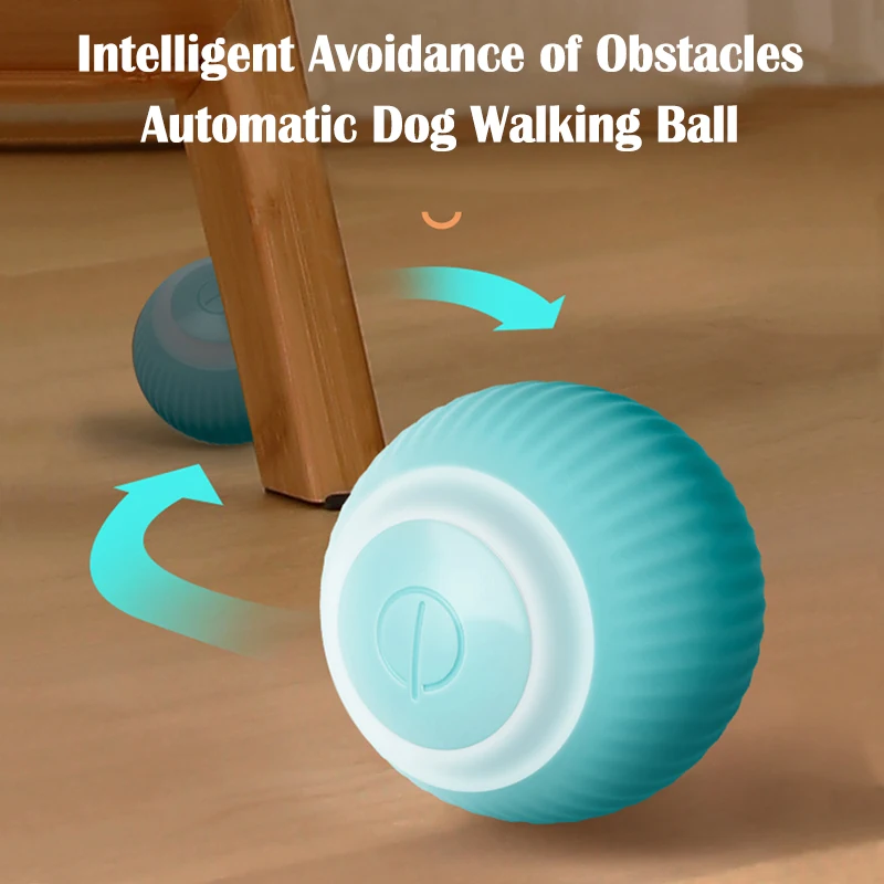 Dropship Rolling Ball For Dogs; Pet Dog Mental Stimulation Toys  Made Of  Natural Rubber; Active Rolling Ball For Dog Puppies And Cats; Happy;  Intelligent Interactive Dog Toy to Sell Online at