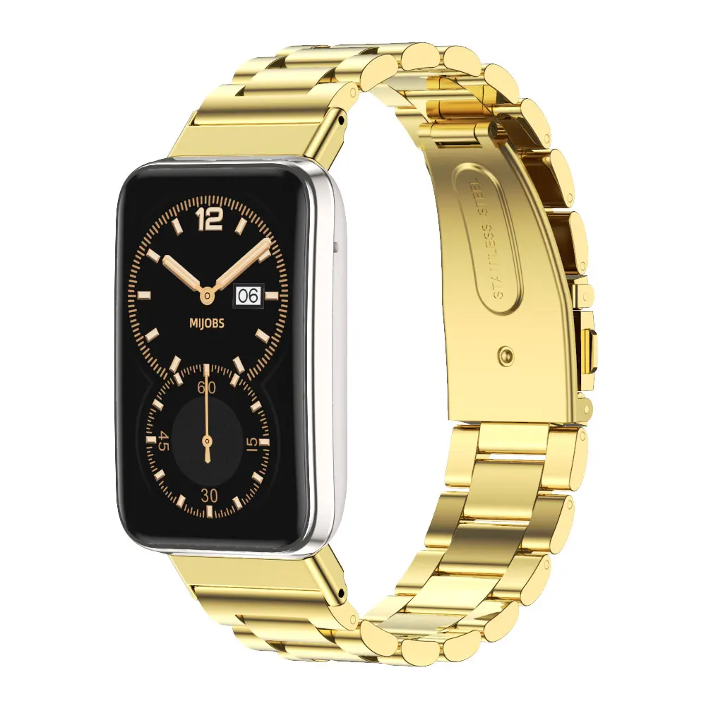 Elegant Metal Smart Bracelet Strap