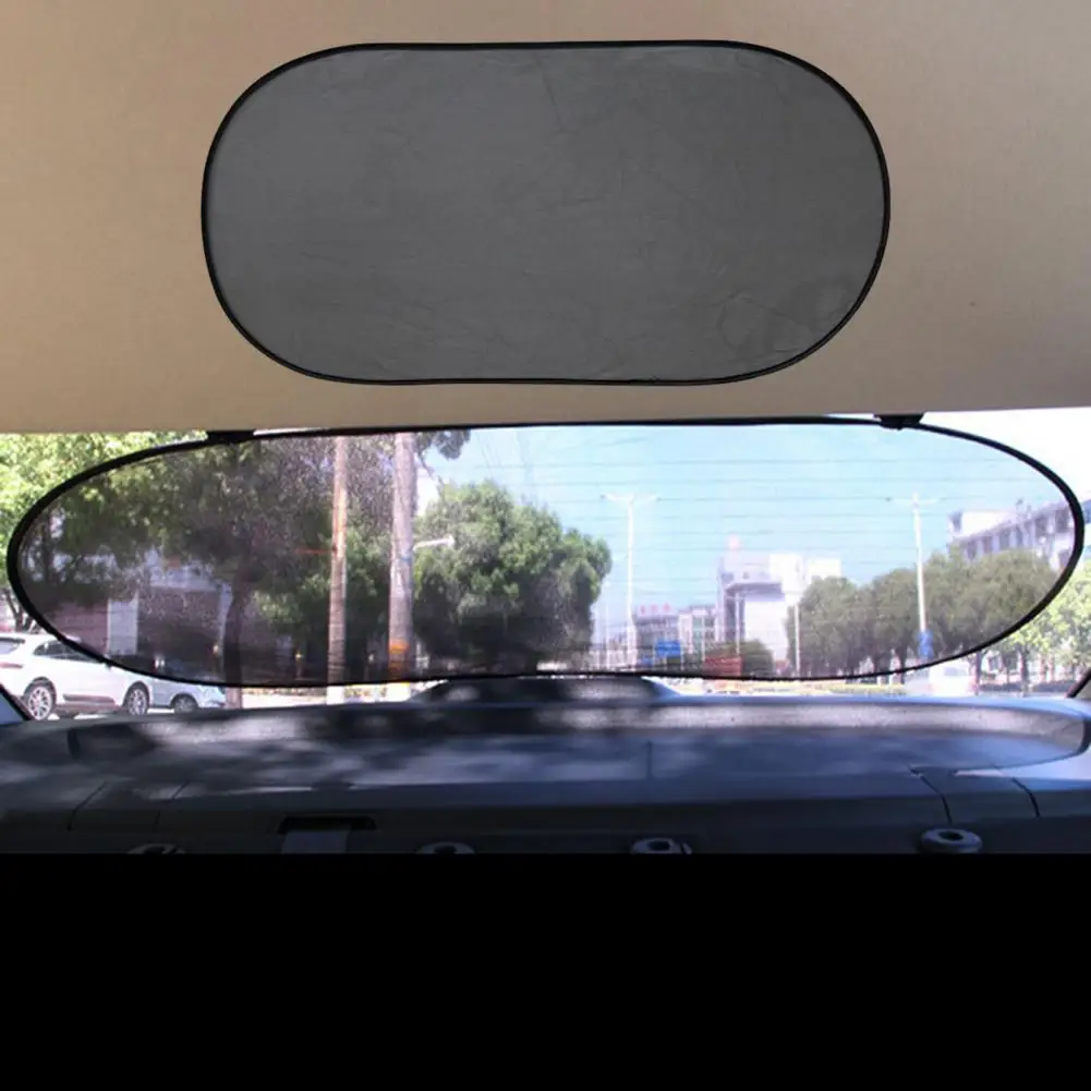 

Автомобильные модели, солнцезащитный козырек для заднего стекла, складной Универсальный козырек для заднего стекла автомобиля с присосками для защиты от УФ-лучей, необходимый автомобиль
