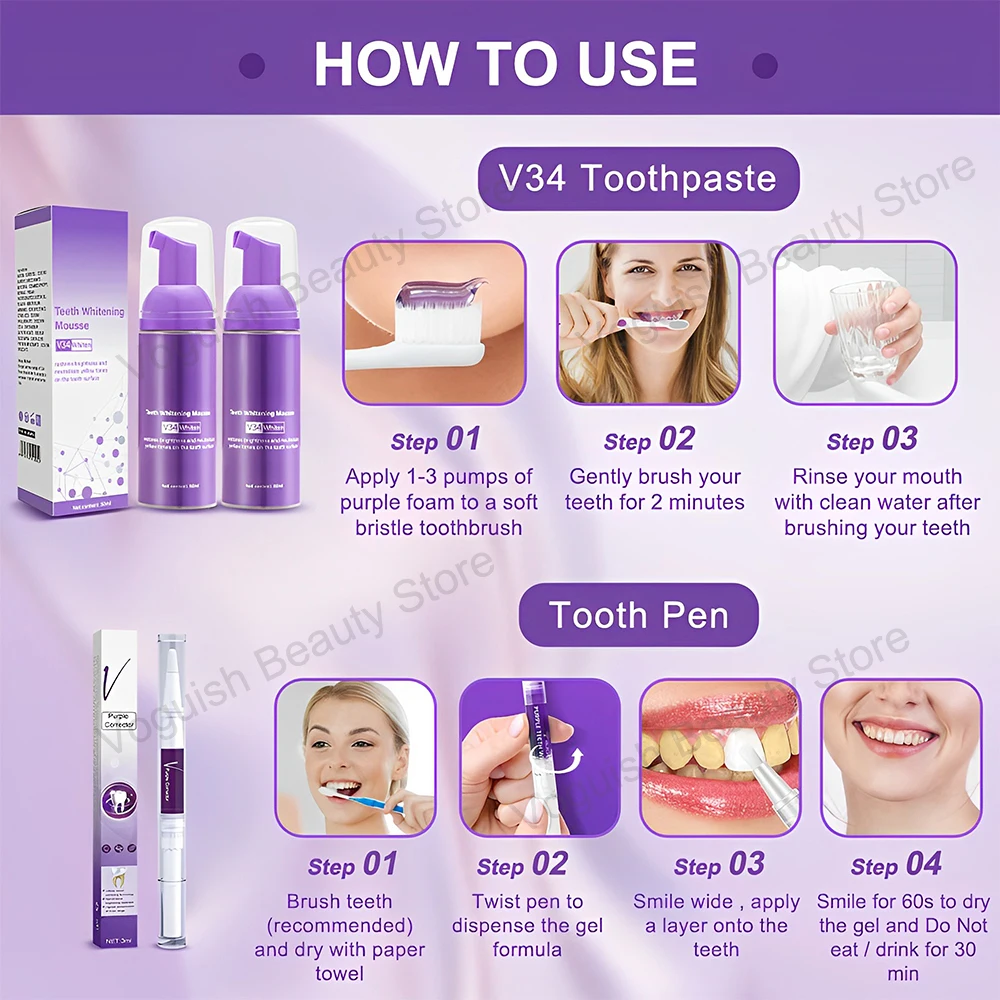 Рисунок 4 - Мусс для отбеливания зубов и ухода