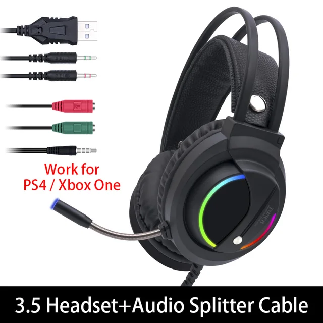 Gaming Headset Gamer 7.1 Surround Sound 