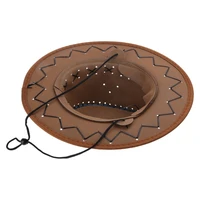 Fashion Simple Kids Cowboy Hat Western Child Cowgirl Hats Halloween & Birthday Costumes Accessories Holiday Decorations 4