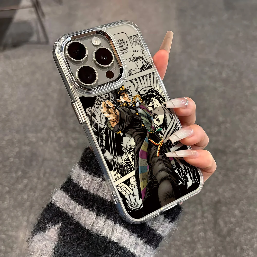 Jojo's Bizarre Adventure Clear Soft Anime Phone Case