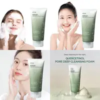 150ml Deep Pore Cleansing Foam Cleanser Natural Plant Components Gentle Non Irritating Efficient Cleaning Facial Cleanser 1