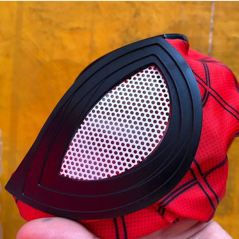 Maschera Da Uomo Ragno - Costume Per Adulti E Bambini, Con Lenti E Cerniera Invisibile - Foto 4