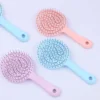 Round Shape Head Massge Comb Portable Hollow Out Hair Comb Scalp Massage Brush Salon Styling Tools Circular Hair Styling Brush