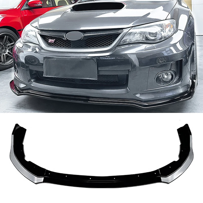 

Car Front Bumper Lip Spoiler Diffuser Splitters Body Kit Aprons Cover Guard Trim For Subaru Impreza STI WRX 2011 2012 2013 2014