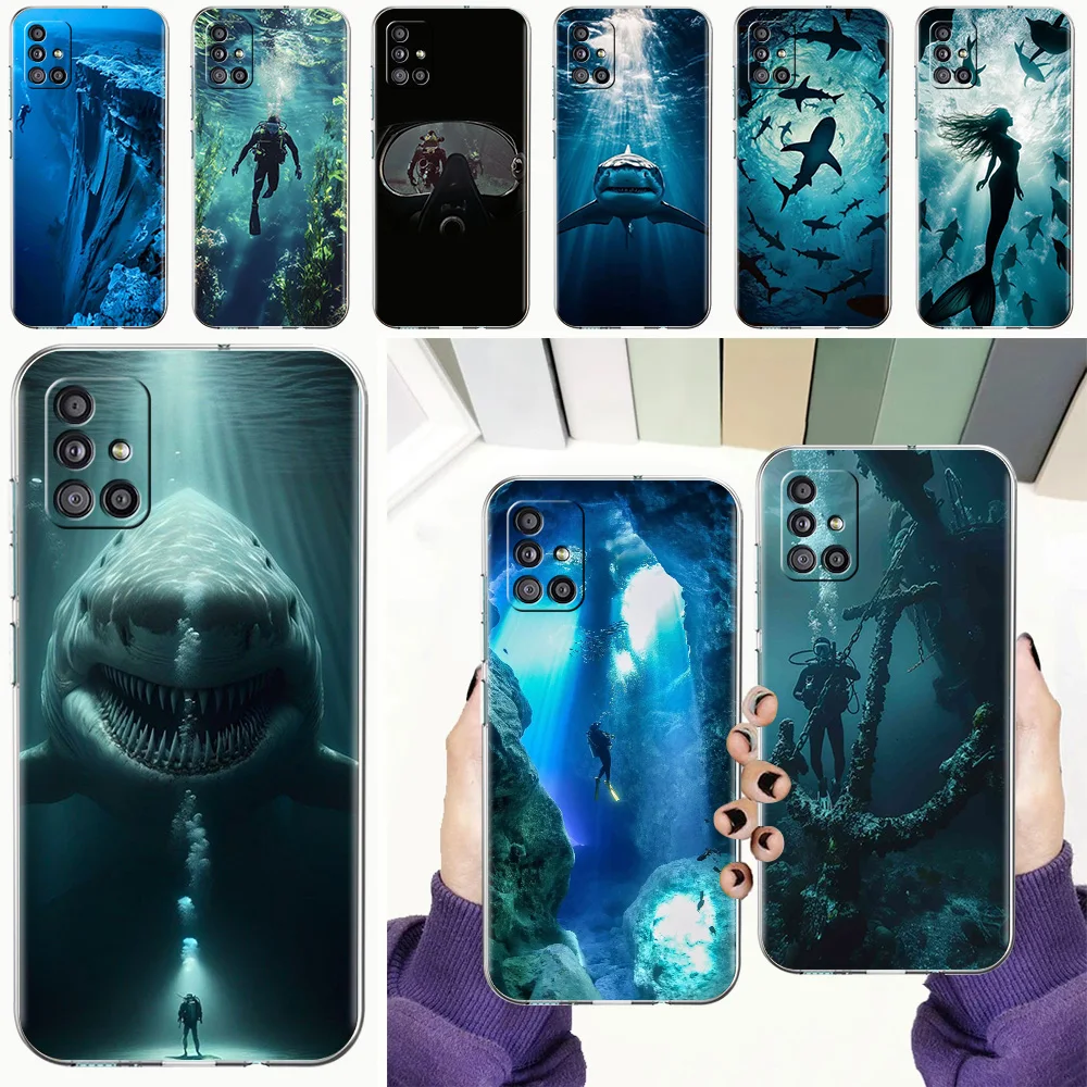Clear Scuba Diving Protective Phone Case Cover