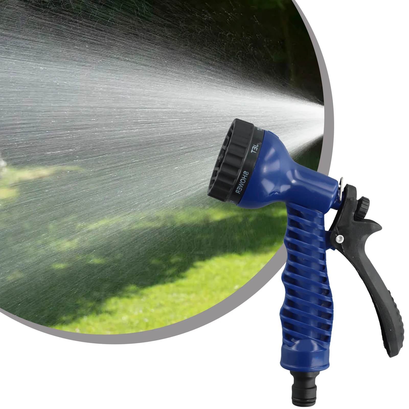 Portable High-pressure Water Gun Garden Hose Spray Attachment Hozelock Nozzle Garden Water For Car Cleaning Gardening garden irrigation nozzle garden sprayer nozzles pressure washer nozzle