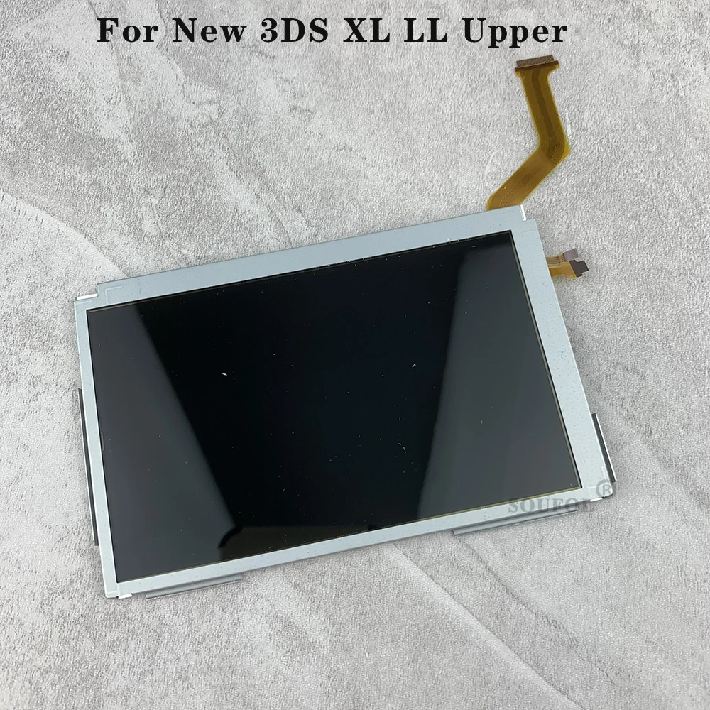 Top Upper and Bottom Lower LCD Display Screen For New 3DS XL LL lcd screen replacement nintendo ds lcd screen nintendo ds lcd screen replacement