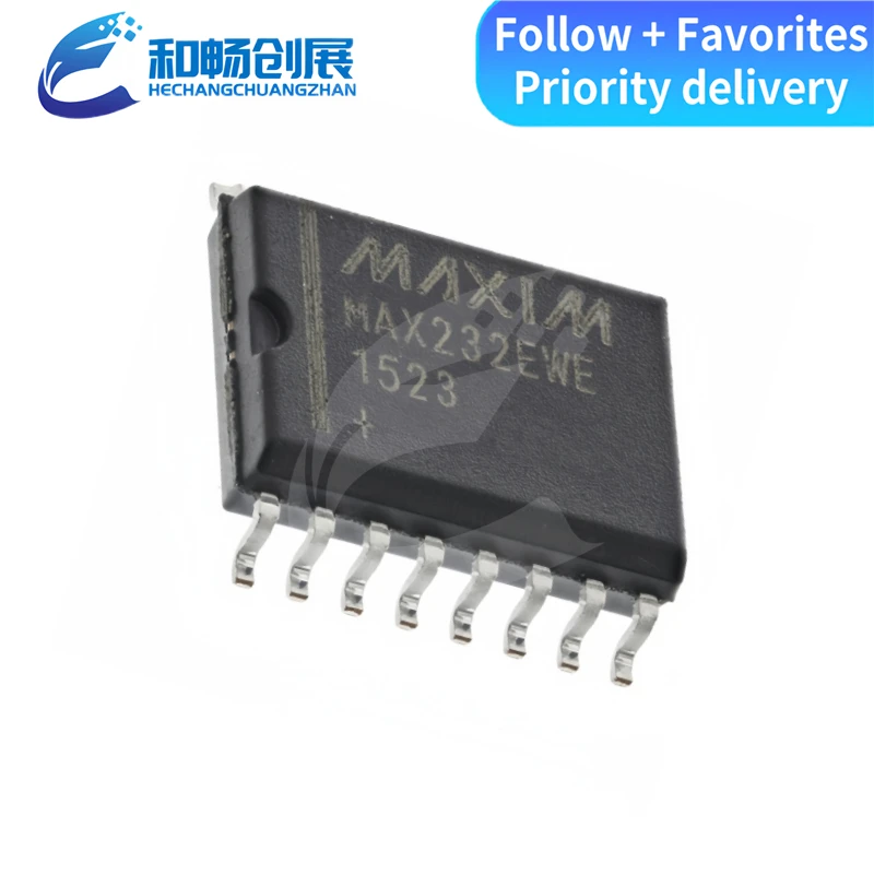 

MAX232EWE + T MAX232EWE SOP16 чип трансивера новый оригинальный