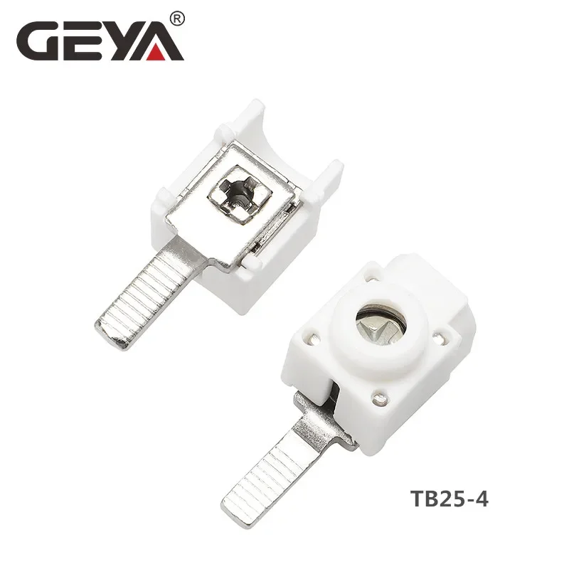 Geya 1pcs 25mm ² aansluitingen voor stroomonderbreker stroomonderbreker verdeelkast elektrische draad connector